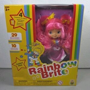 Rainbow Brite Tickled Pink Fashion Doll 40th Anniversary /4 Surprises NEW